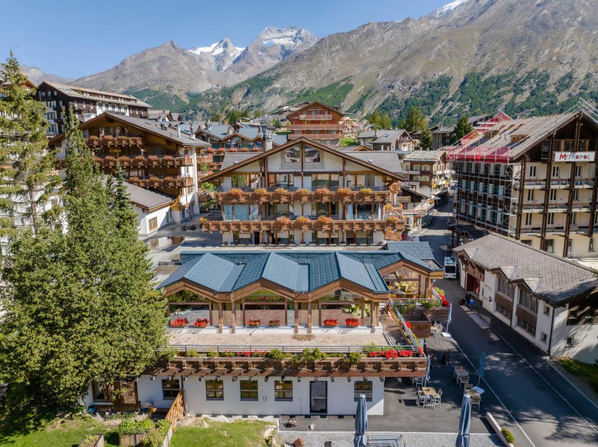 Walliserhof Grand-Hotel & Spa Relais & Chateaux Saas-Fee Exterior photo